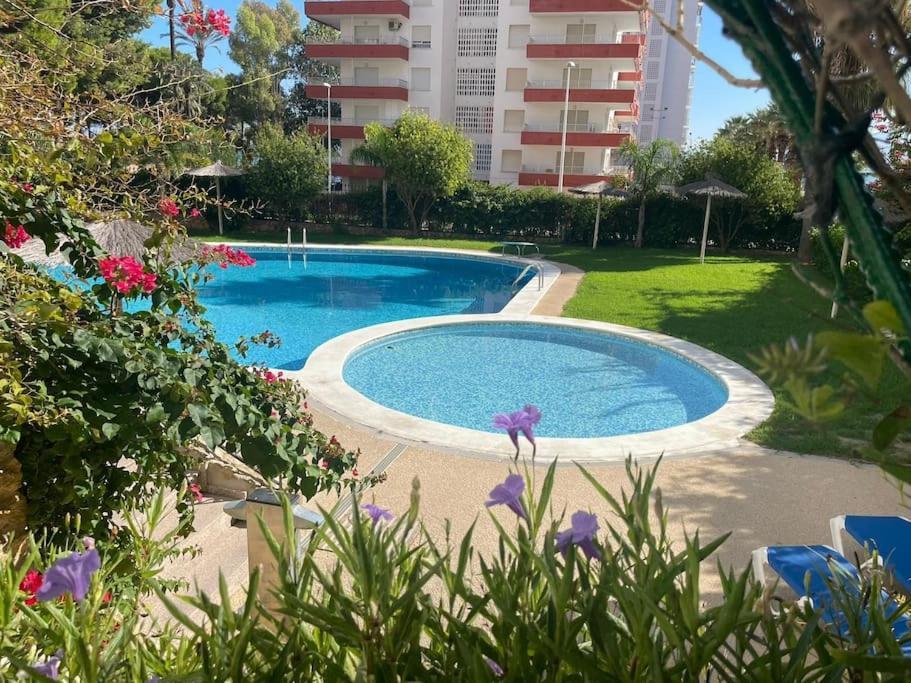 Vive El Mediterraneo - Apartamento Con Piscina En 쿠엘라 외부 사진